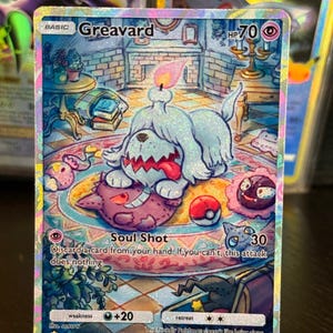 greavard pokemon card Greavard #052