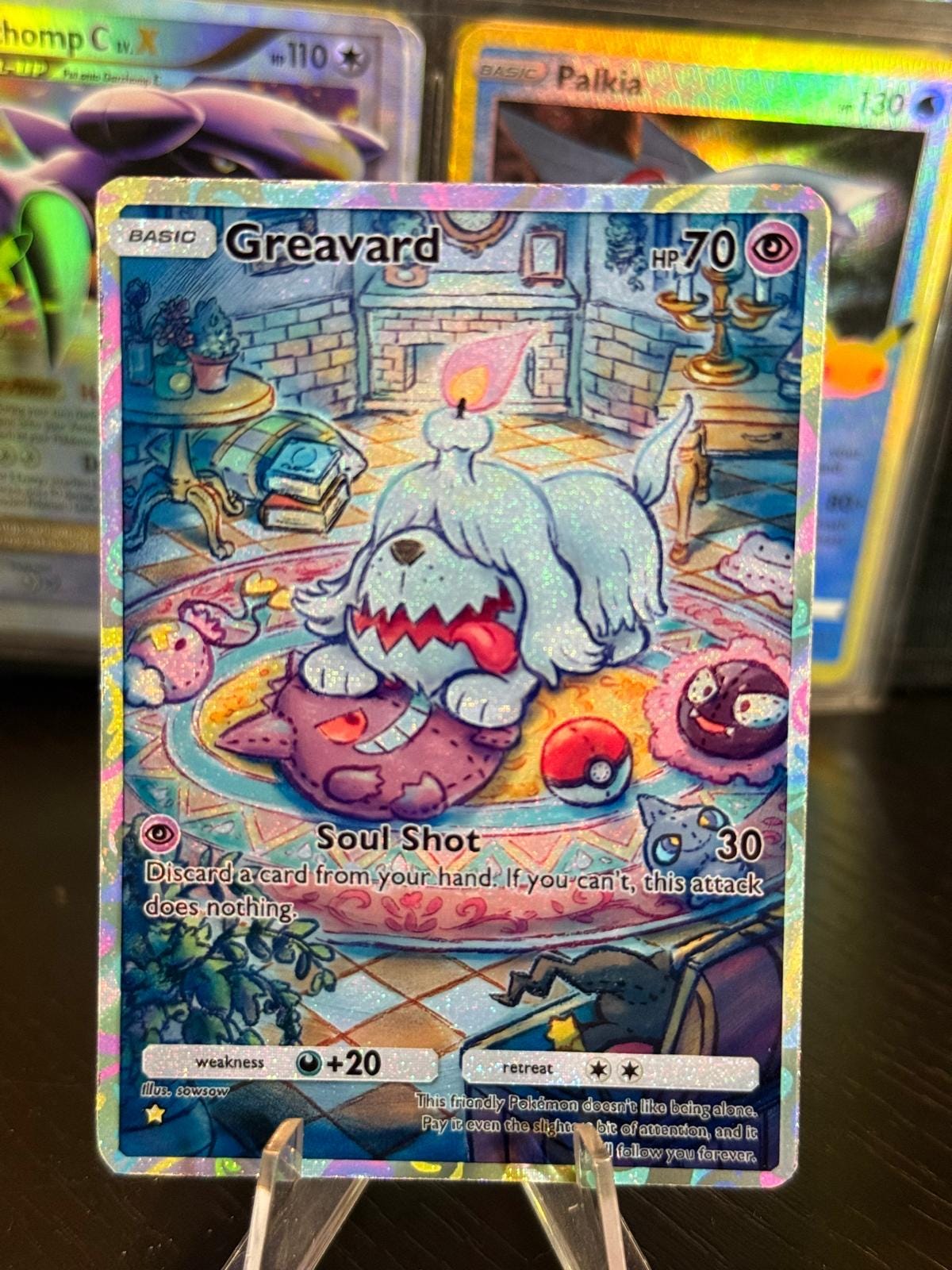greavard shiny pokemon card Greavard - SVP070