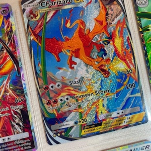 Charizard ex pocket app tcg high quality proxy Pokemon card custom alternative full art genetic apex mythical island set