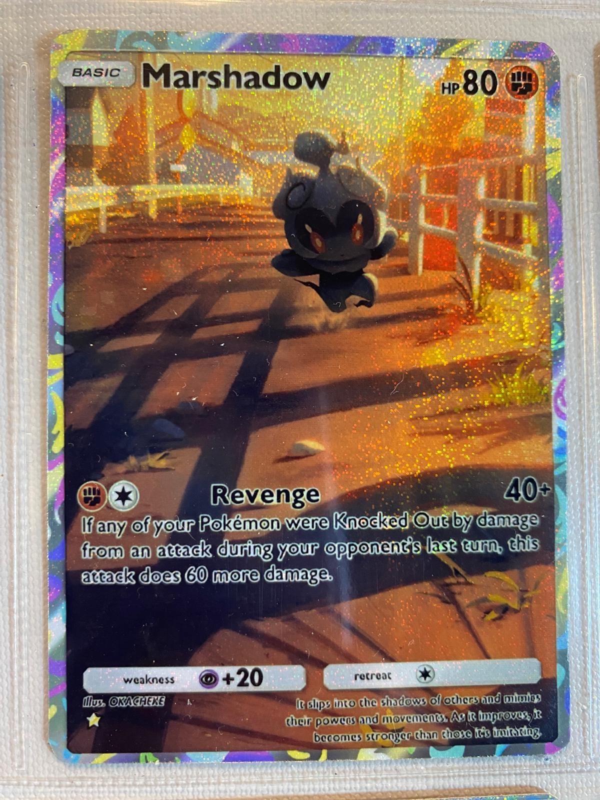 Marshadow card fan art