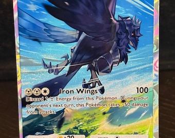 Corviknight Card Fan Art - Etsy New Zealand