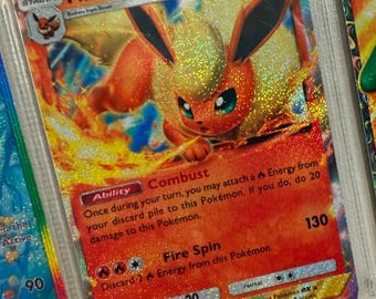 Arte de fan de la tarjeta Flareon