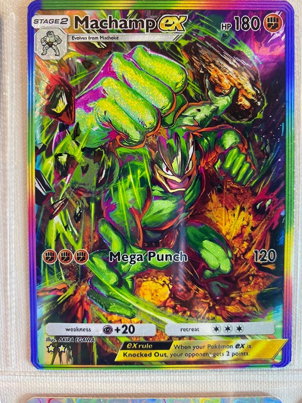 Machamp Card Fan Art - Etsy