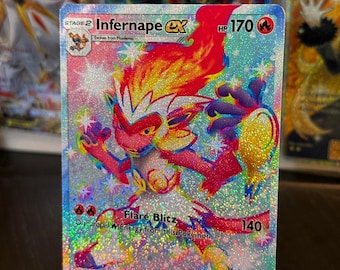 Arte de fan de la carta de Infernape