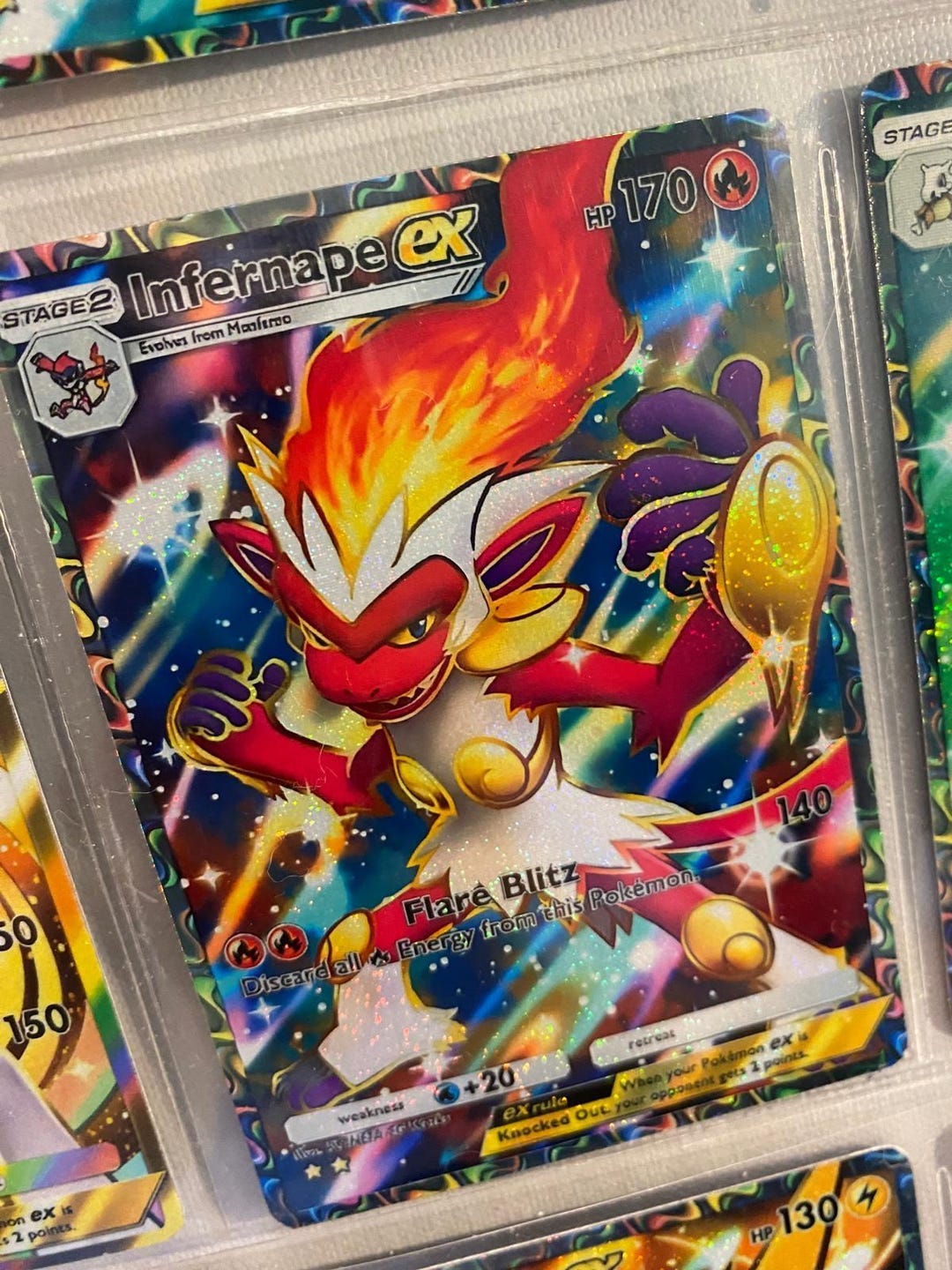 Shiny Infernape Card Fan Art - Etsy