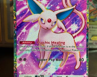 Arte de fan de la tarjeta Espeon
