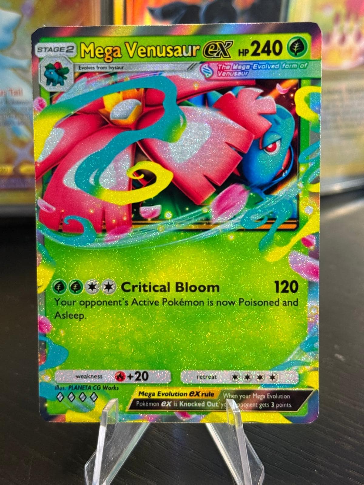 mega venusaur pokemon card 2025 Pokemon Mega Evolution Special Illustration Rare Mega Venusaur Ex –  Monmouth Sports Cards main image 1