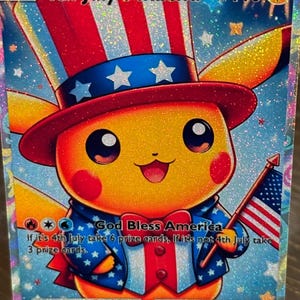 4th july pikachu ex pocket app tcg high quality proxy Pokemon card custom full art genetic apex mythical island space time smackdown