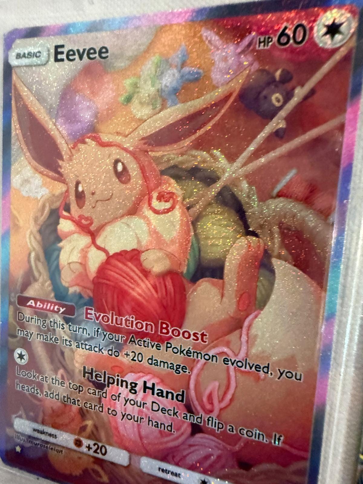 Eevee Card Fan Art - Etsy