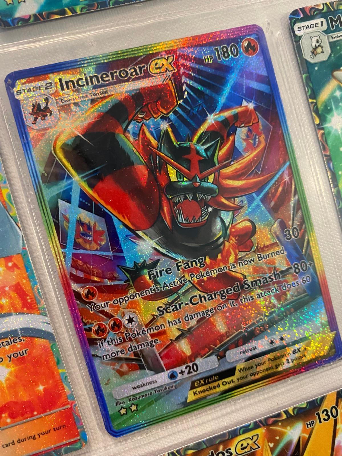 shiny incineroar pokemon card Incineroar ex Full Art Ultra Rare Graded CGC Mint 9 Pokmon TCG