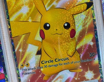 Pikachu card fan art