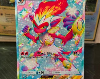 Arte de fan de la carta de Infernape