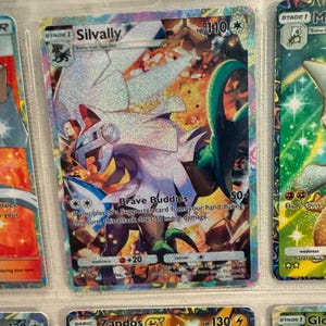 Silvally Ex Shiny Pocket App TCG Hochwertige Proxy Pokemon Karte Custom Alternative Full Art Shining Revelry Extradimensionale Krise