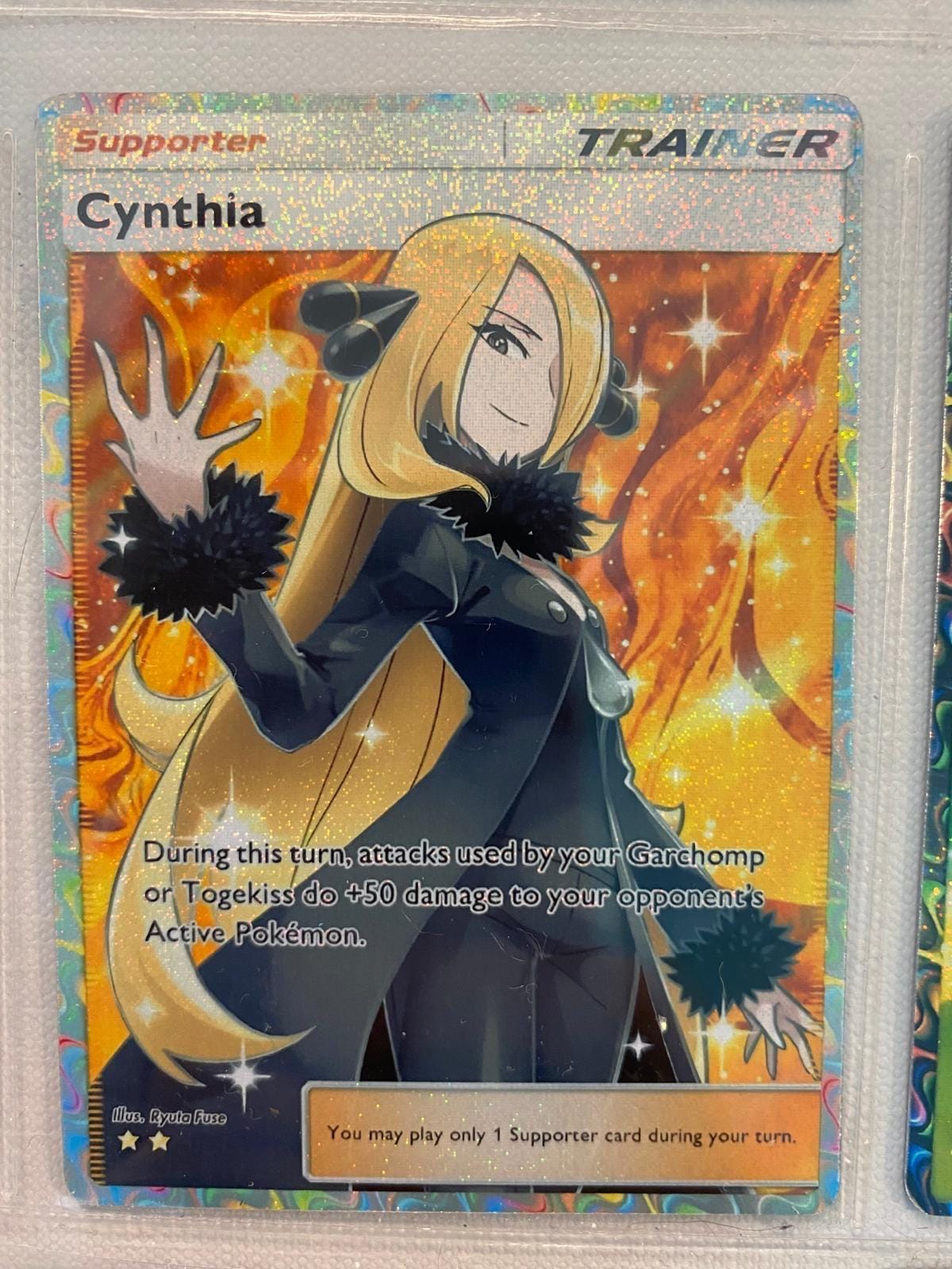 Cynthia Trainer Card Fan Art - Etsy