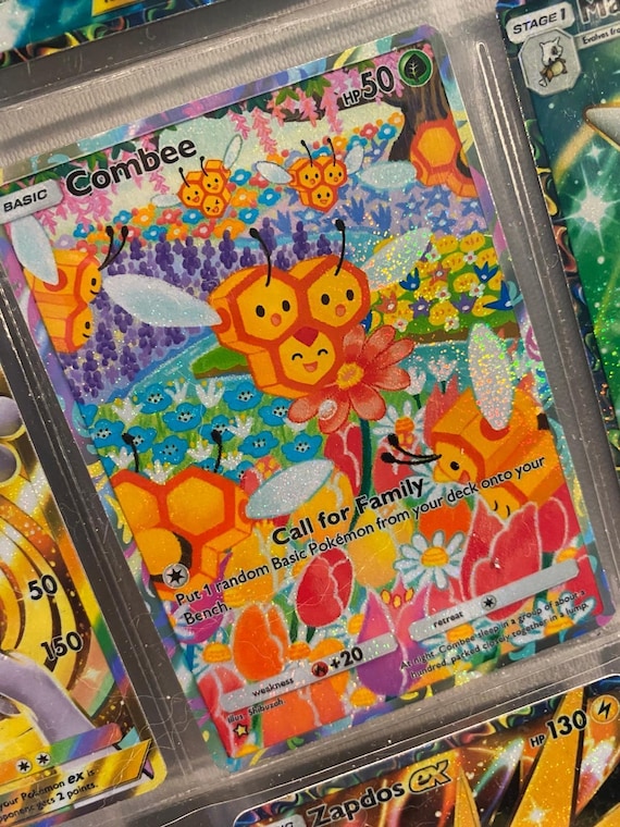 Combee Card Fan Art - Etsy Combee Card Fan Art - Etsy