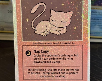 Mew card fan art