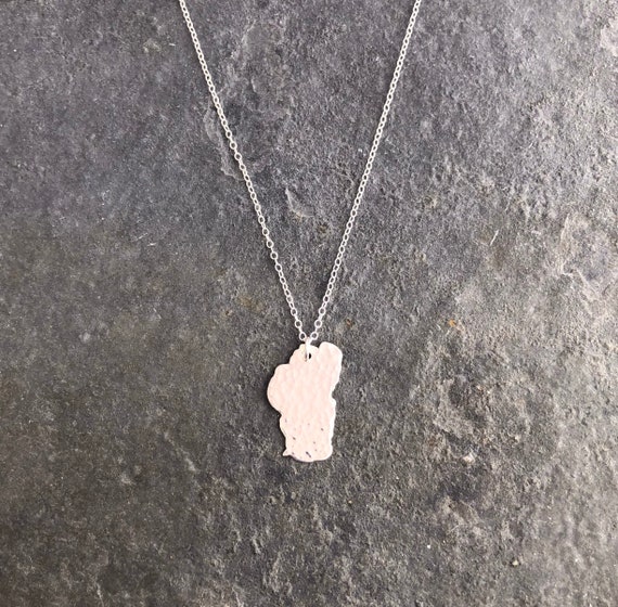 Lake Tahoe Sterling Silver Necklace