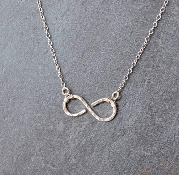 Sterling Silver Infinity Necklace