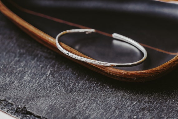 Sterling Silver Stacking Cuff Bracelet