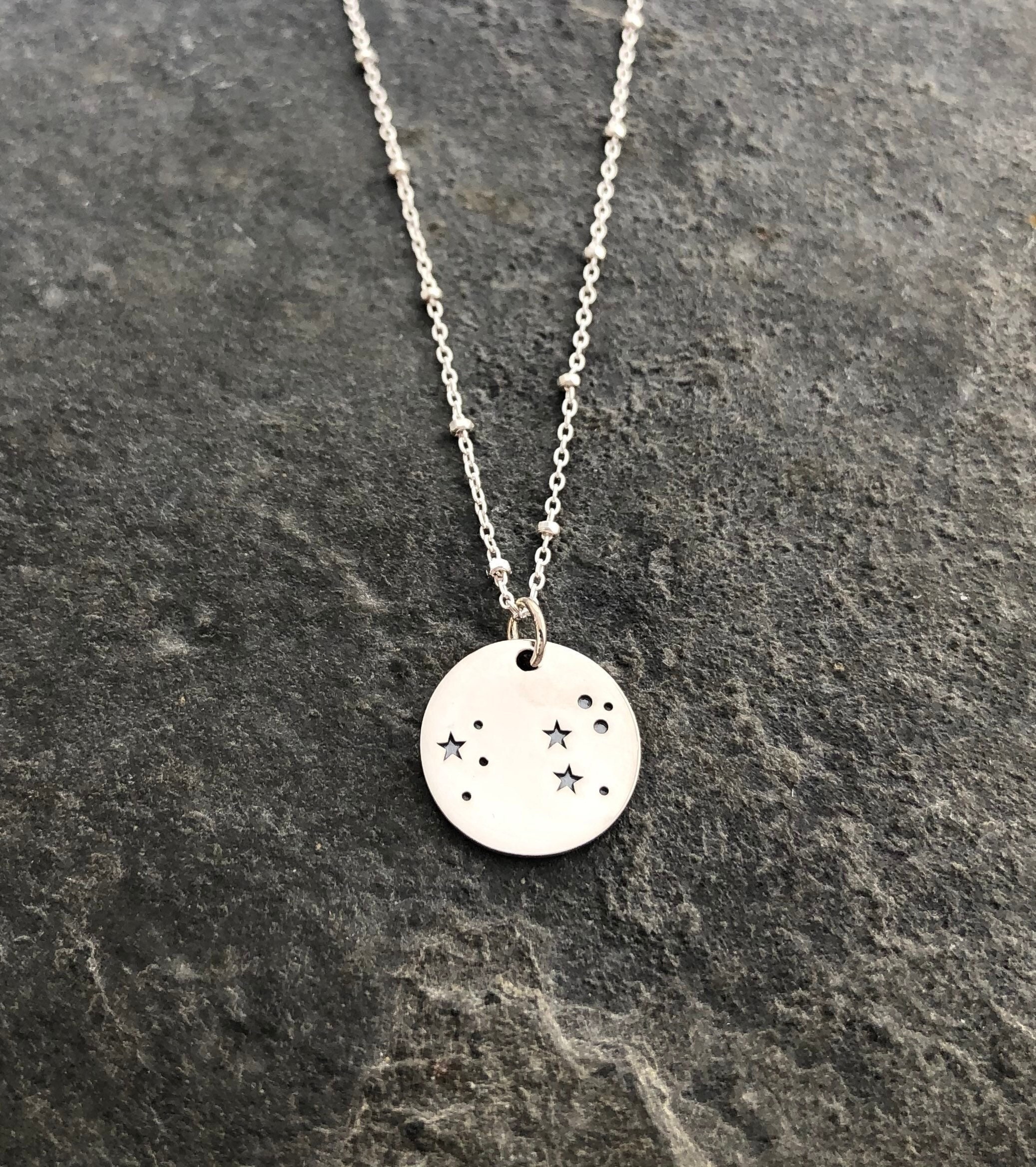 Leo Constellation Necklace – Honey Willow - handmade jewellery