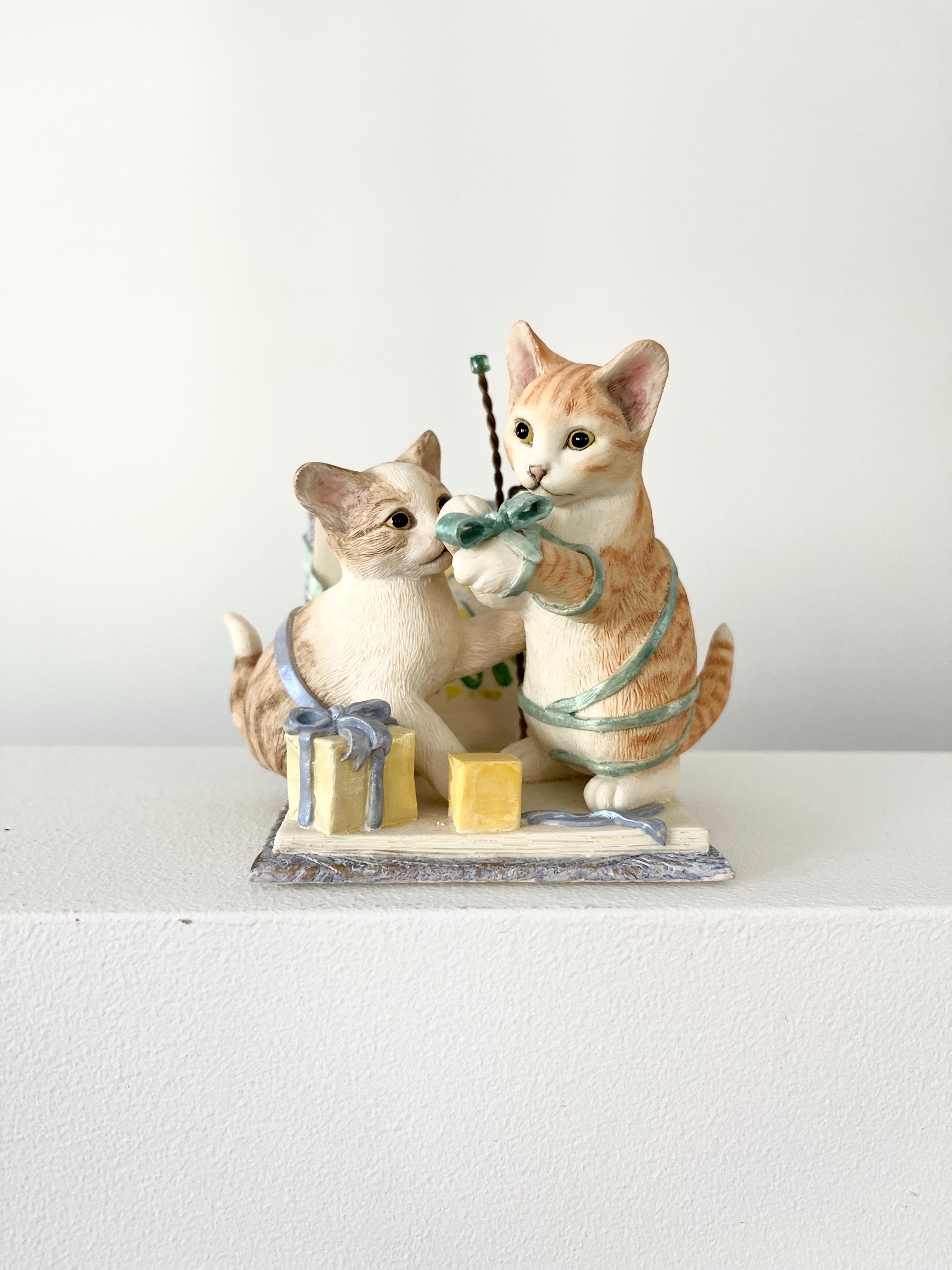 Country Artists Cat Figurines - Etsy