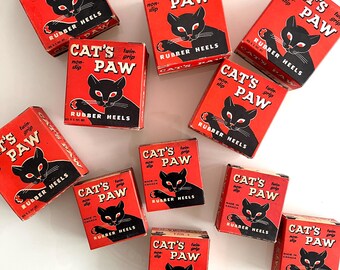 Cat's Paw Heels With Original Box | Rubber | Hinoya | Lone