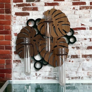 Monstera Theme Propagation Station for flowers and plants