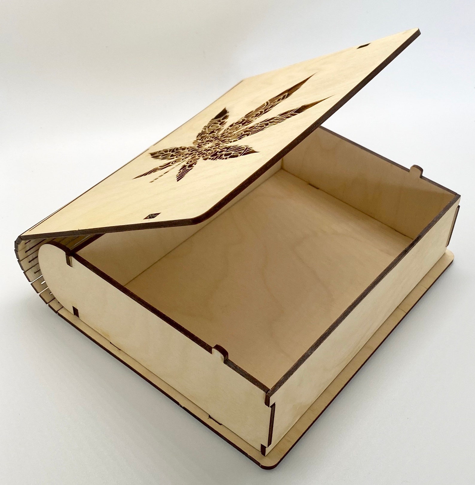 Cannabis Wooden Storage Box Marijuana Storage Box Weed Herb Etsy