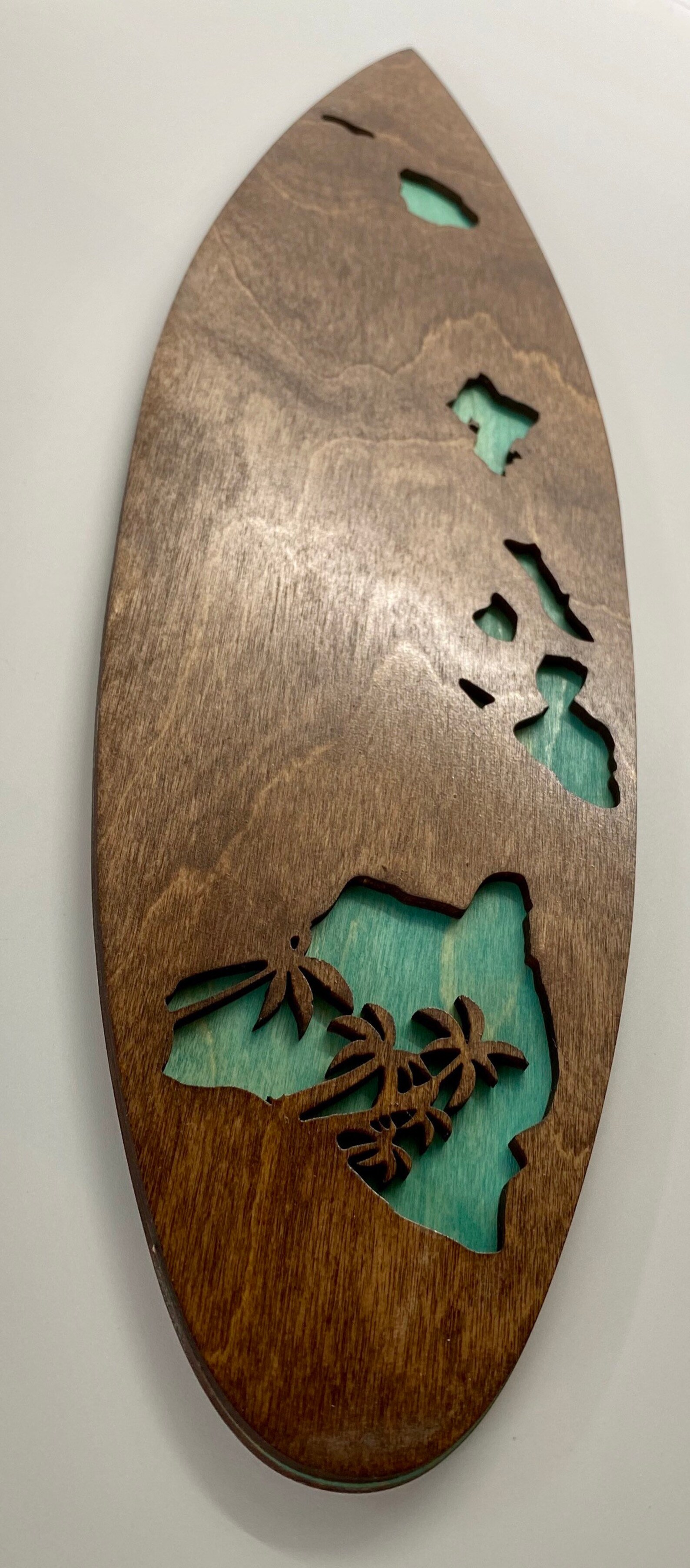 Hawaiian Island Wall Art. Hawaii Wall Art. Hawaiian Islands Etsy