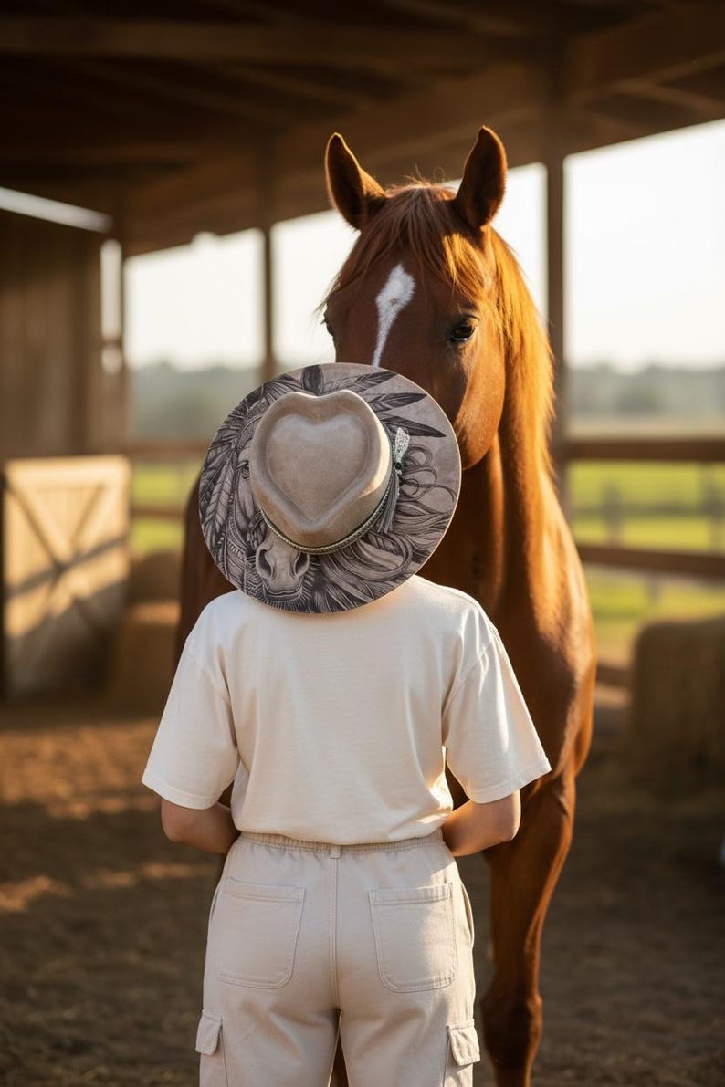 cowgirl style wide brim hat for women rustic western fashion