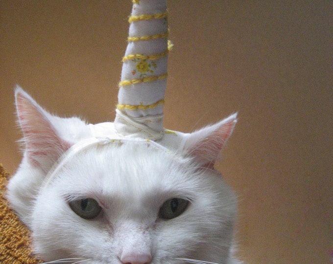 Unicorn Costume for Cats Etsy