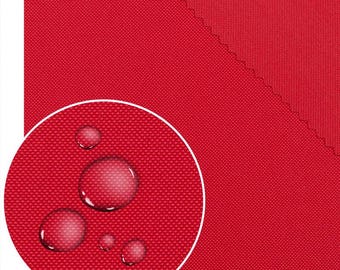 Rode waterdichte Oxford-stof 200 g, PU-coating – uitstekend geschikt voor hoezen, rugzakken, tuinparasols, schommels, luifels en buitenkussens