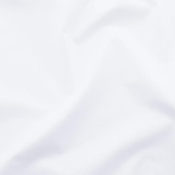 White Cotton Fabric – 100 % Solid Cotton Plain Weave 120 gsm Non-Stretch | By the Yard/Metre for Curtains, Bags, Quilts, Crafts