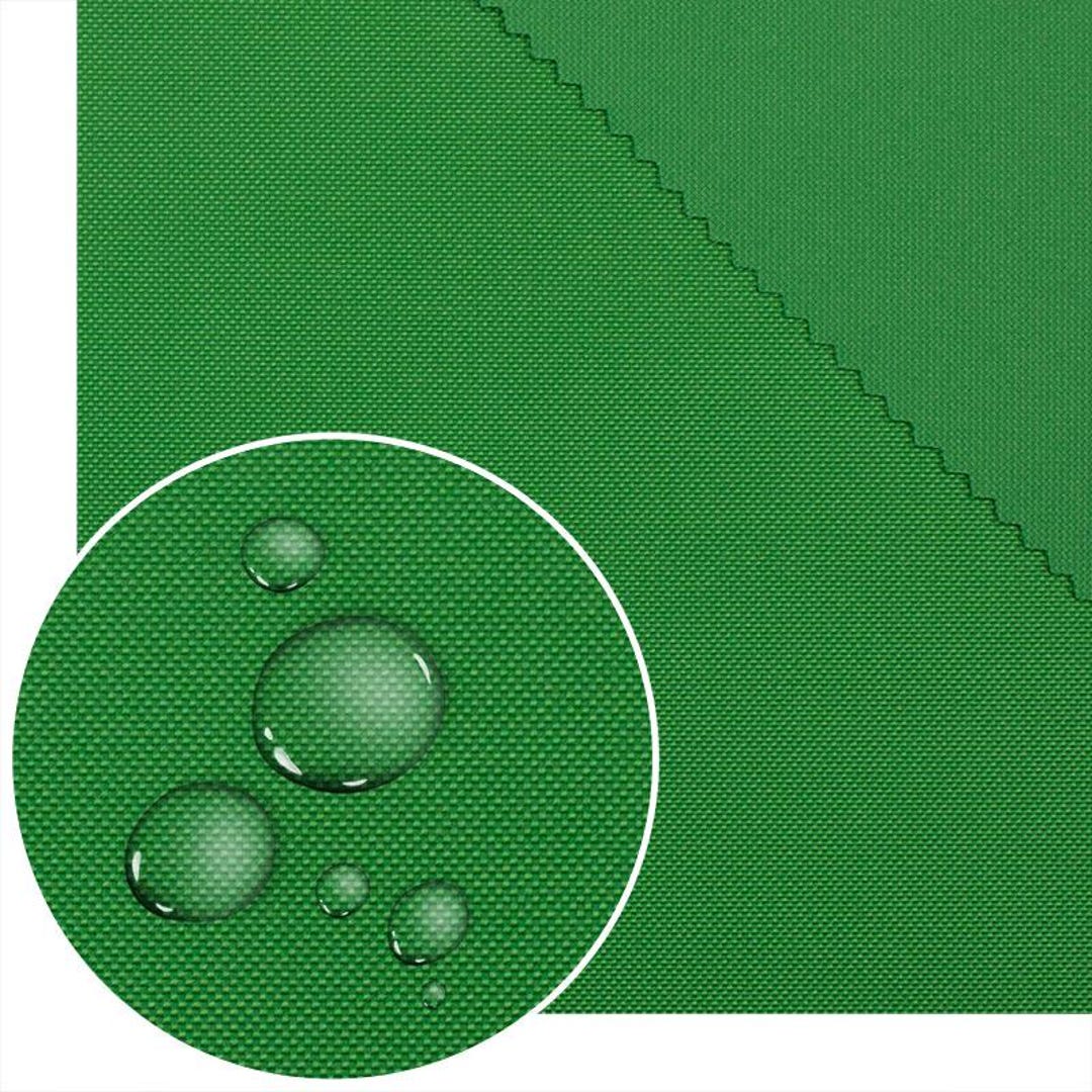 Green Waterproof Oxford Fabric 200g, PU Coating – Garden Fabric