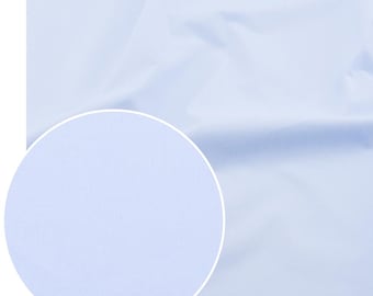 Light Blue Cotton Fabric, Solid 100 % Cotton Plain Weave 120 gsm | Fabric by the Yard/Metre for Curtains, Quilts, Craft Sewing