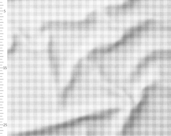 Cotton Fabric by the Yard – Light Gray Gingham Check Fabric, Mini Check Pattern, Quilting Cotton; also on Linen & Canvas