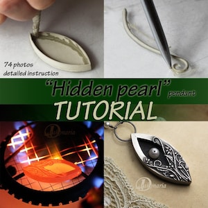 Versteckte Perle TUTORIAL, Metal Clay, Metal Clay Anleitung, Schmuck Anleitung, Silber Anhänger, Anleitung für Anhänger, Metal Clay Anleitung, Drakonaria