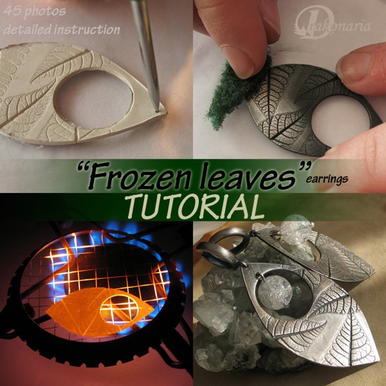 3 TUTORIALS VALUE Pack metal Clay Metal Clay Tutorial Art | Etsy