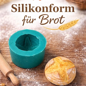 Molde de silicona para mini pan, escala 1:12, miniatura realista, molde DIY para arcilla polimérica y plastilina