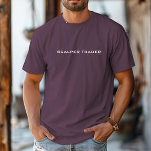 SCALPER TRADER Comfort Colors Relaxed Fit, Unisex, 100% Cotton Pre-Shrunk Garment-Dyed T-Shirt!