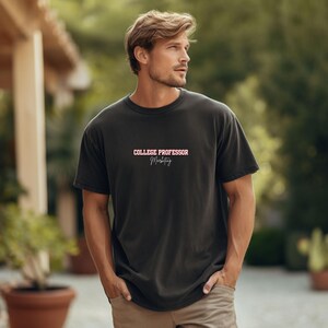 COLLEGE PROFESSOR MARKETING Comfort Colors Relaxed Fit, Unisex, 100% Cotton Pre-Shrunk T-Shirt!