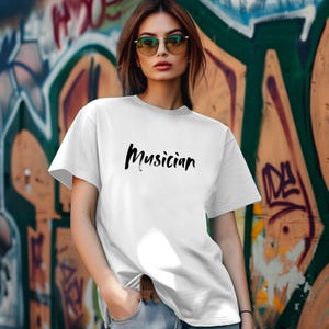 MUSICIAN Comfort Colors Relaxed Fit, Unisex, 100% Cotton Pre-Shrunk Garment-Dyed T-Shirt!