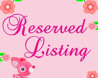 Reserved listing for ElectraRay