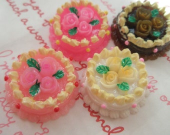 SALE Whole Rose cake Set 4pcs