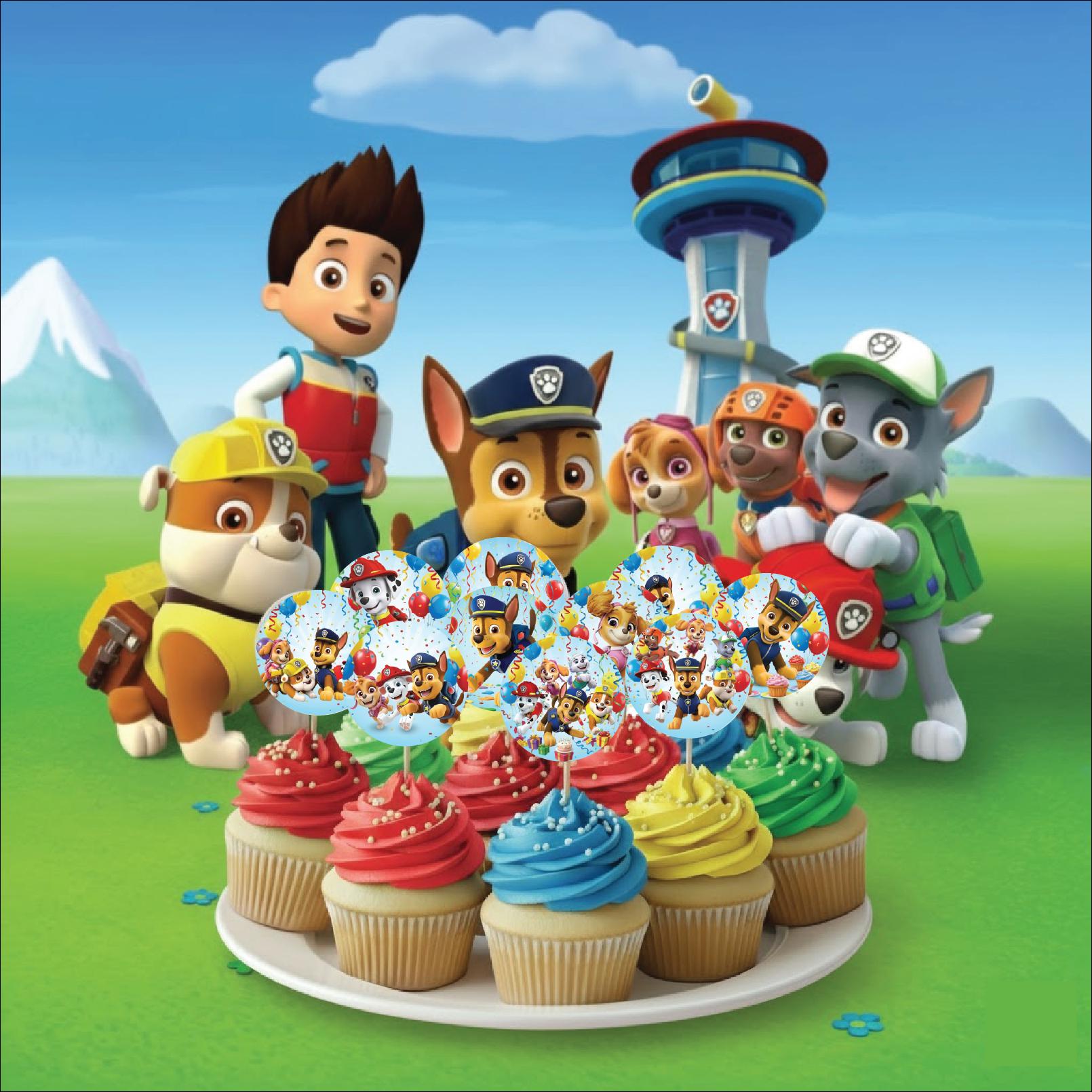 Paw patrol cake topper France