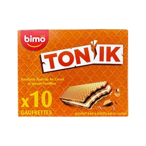 TONIK Bars by Bimo – Moroccan Vanilla & Chocolate Wafer Treats (Bundle of 2, 4, or 6 Boxes)