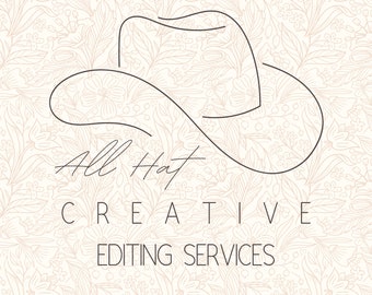 Editing Service for AllHatCreative Templates