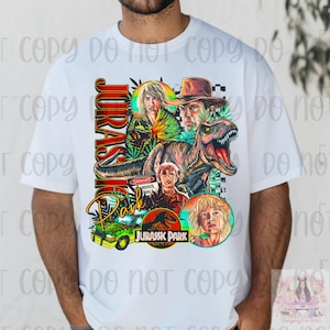 Dinosaur Park Movie Shirt, 1993, Dinosaur Shirt, Graphic Tee, 90s Movie Shirt, 90s Nostalgia Shirt