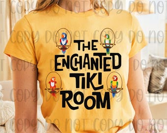 Fun Tiki Room Shirt, All The Birds Sing Words Shirt, Family Vacation Shirt, Matching Trip Shirts