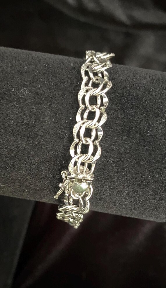 Sterling charm bracelet Elco
